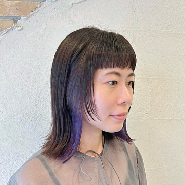 レイヤーボブ×インナーカラー⭐︎祐天寺・学芸大学の美容院 hairspa PAZ ~ ヘアースパ パズ ~オフィシャルブログ