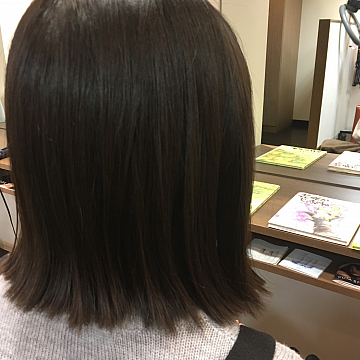 本日のキッズカット”前下がり切りっぱなしボブ”|キッズカットがお得な祐天寺・学芸大学の美容院 hairspa PAZ ~ ヘアースパ パズ ~