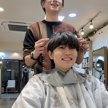 ダウンパーマのショート動画更新しました。|メンズカットも通いやすい祐天寺・学芸大学の人気美容室・美容院 hairspa PAZ ~ ヘアースパ パズ ~