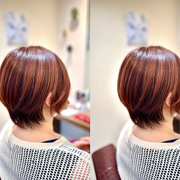 赤系カラーにする方増えてます!秋冬トレンドは祐天寺レッドカラー|髪質改善が叶うヘアカラーで人気の祐天寺・学芸大学の人気美容院・美容室 hairspaPAZ ~ ヘアースパ パズ ~